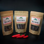 Chilli Range. Grab Bag Multipack of Chilli Bites, Droewors and Biltong